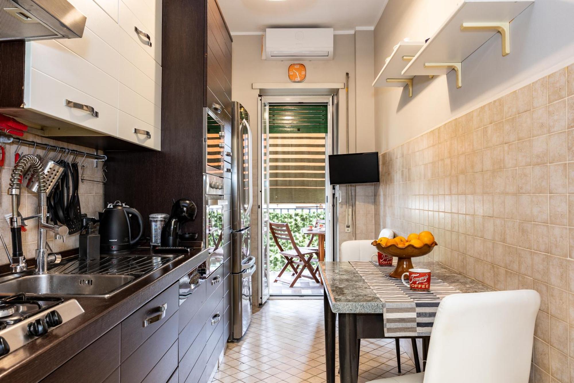 Big Apartment Rome Air Conditioning Wifi Netflix 90 Mq Buitenkant foto
